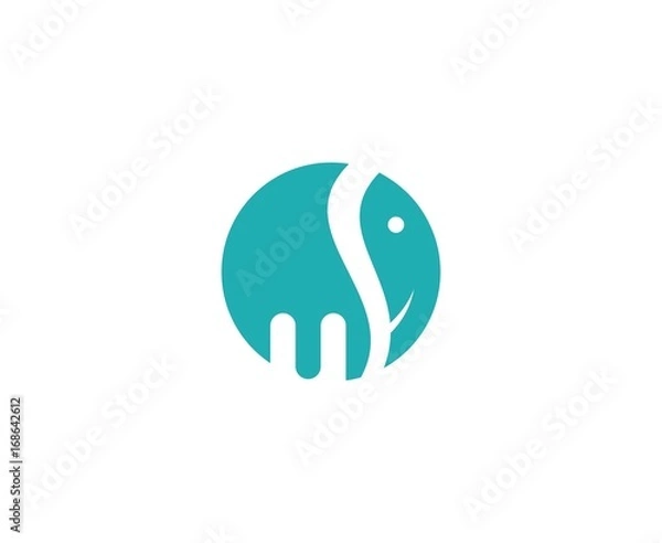 Fototapeta Elephant logo