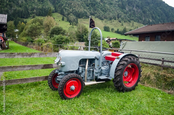 Obraz historical tractor