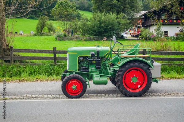 Obraz historical tractor