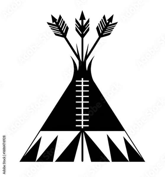 Fototapeta All black image,  showing abstract,  unclear shapes.  Dark,  complex patterns