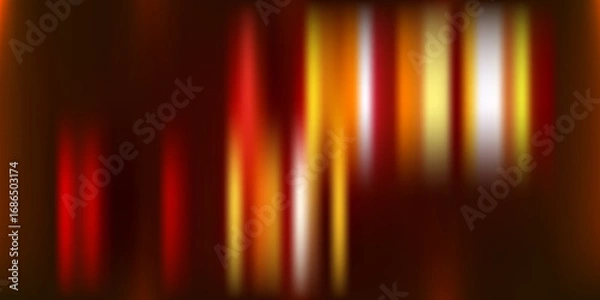 Fototapeta Abstract Red and Gold Light Streaks Background