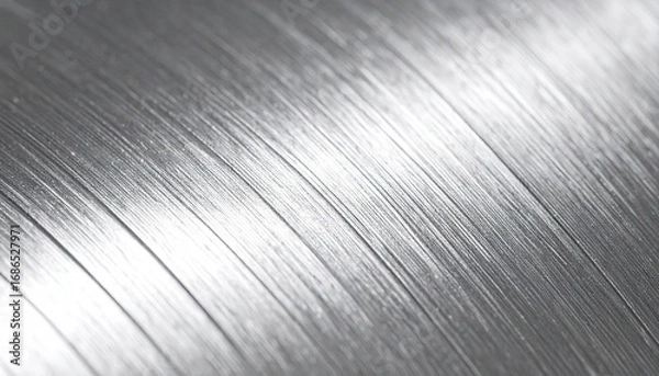 Obraz Silver Guilloch? Wave Texture Background