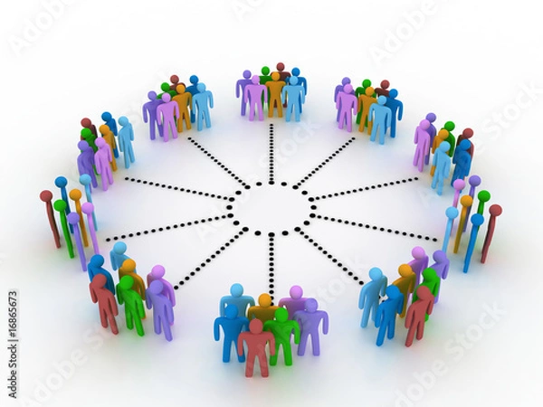 Fototapeta people concept