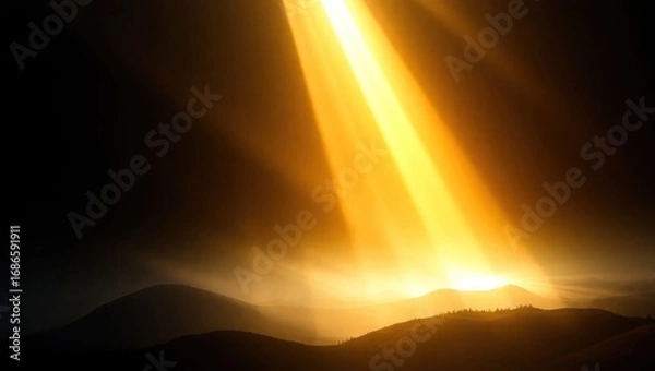 Obraz sunset in the sky