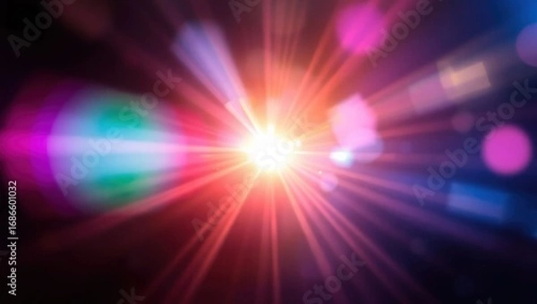 Obraz disco lights loop