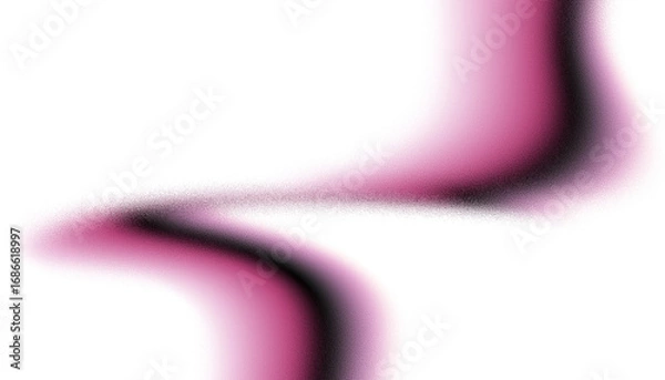 Fototapeta Gradient lights on overlay transparent background, abstract dark pink grain gradation texture, noise overlay pink soft blur with noise texture