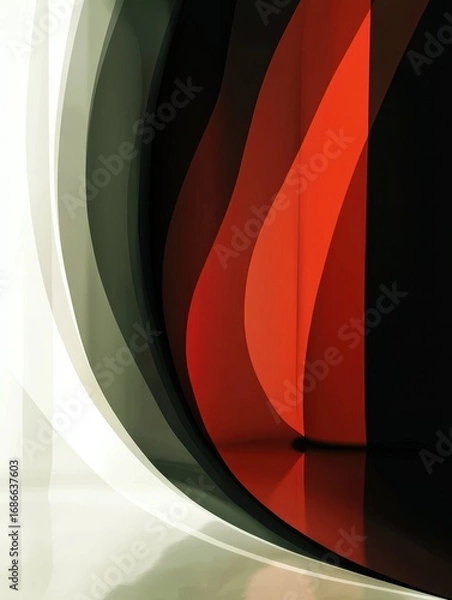 Fototapeta high resolution image of abstract and modern empty background for presentation