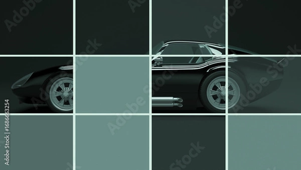 Fototapeta A full Stop Means Stop Overlay