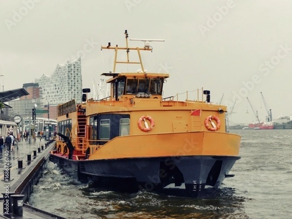 Obraz Ship in the harbor