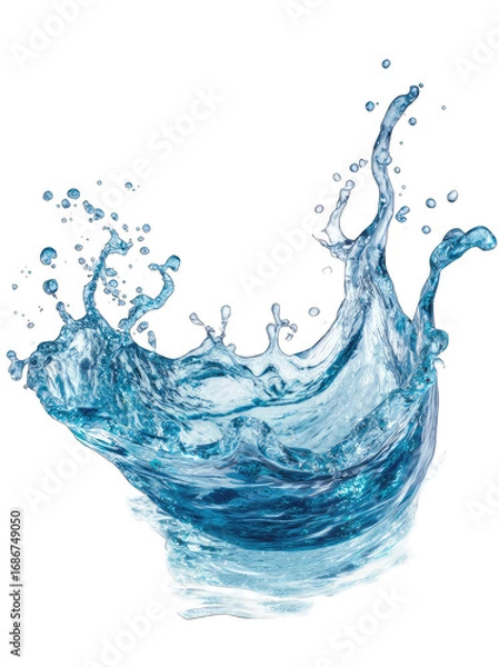 Obraz A vibrant water splash (2)