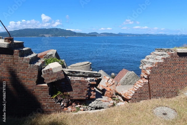 Obraz 友ヶ島の第二砲台