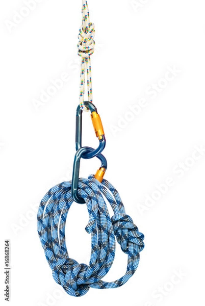 Fototapeta climbing equipment