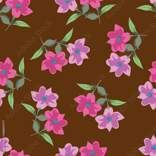 Obraz seamless floral pattern