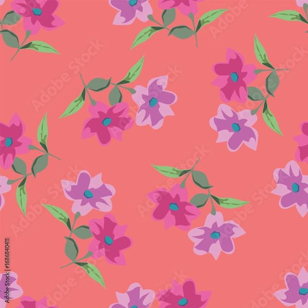 Obraz seamless floral pattern