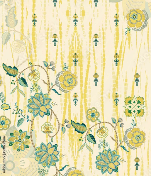 Obraz front back sleeve digital print pattern