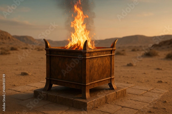 Obraz Brazen Altar Yom Kippur