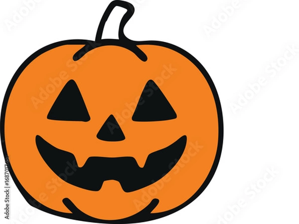 Obraz Halloween Pumpkin Vector