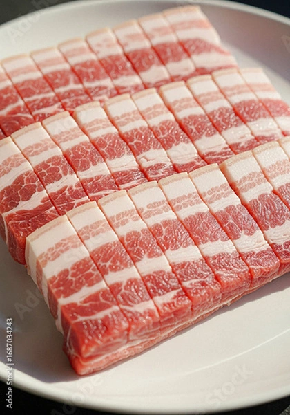 Obraz 신선한 삼겹살