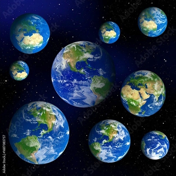 Fototapeta マルチバース　Generated image