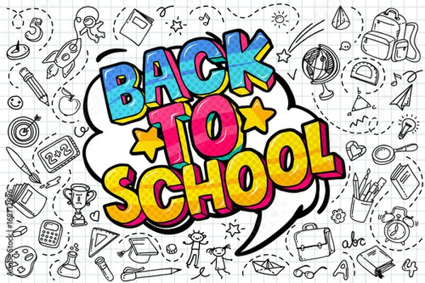 Obraz Powrót do szkoły.