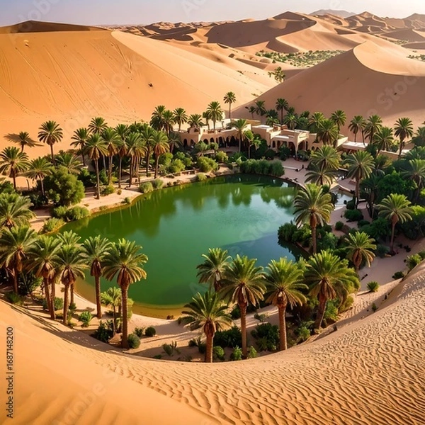 Obraz Oasis in the desert (5)
