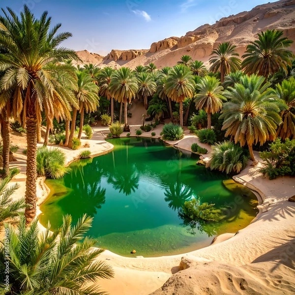 Obraz Oasis Pool Landscape