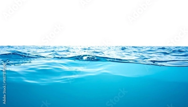 Obraz Ocean water surface and depths