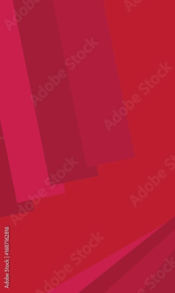 Fototapeta Abstract Red and Orange Gradient Wave Background Set