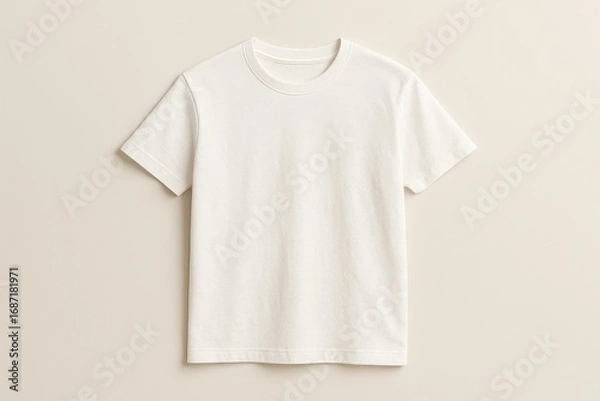 Fototapeta Clean neutral product background with soft lighting and minimal shadows for professional photography