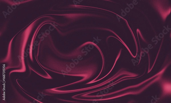 Fototapeta Elegant Abstract Swirl - Deep Red and Purple Fluid Texture Design