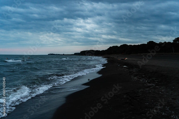 Obraz sunset on the beach