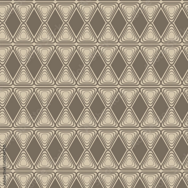Obraz Modern Geometrics seamless vector pattern