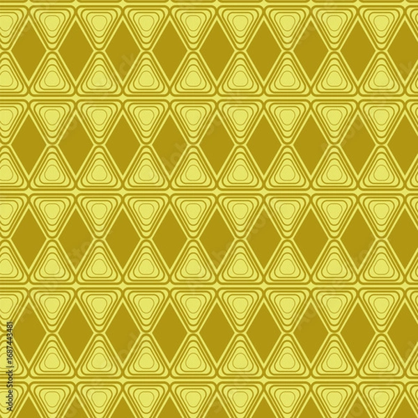 Obraz Modern Geometrics seamless vector pattern