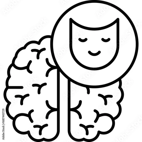 Fototapeta Bipolar Icon