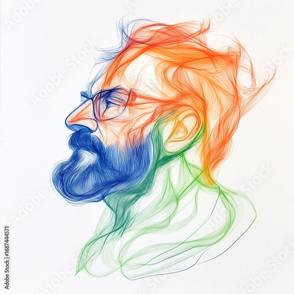 Obraz pm2.5 floating in the air