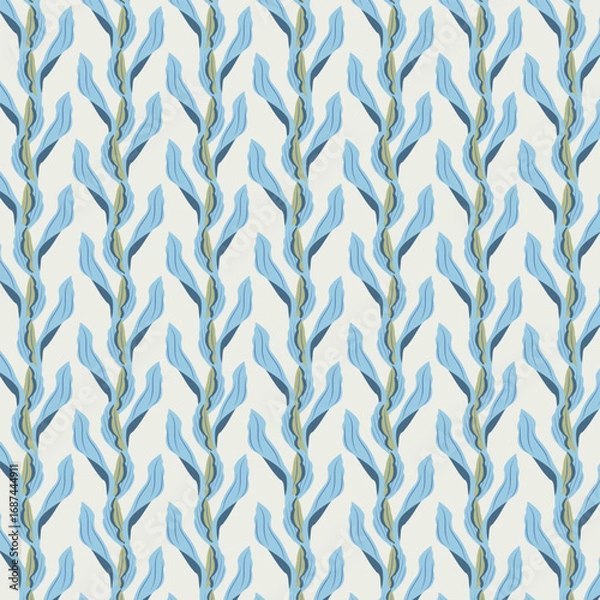 Obraz Botanical bliss seamless vector pattern