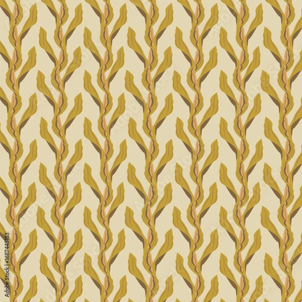 Obraz Botanical bliss seamless vector pattern