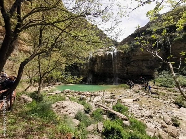 Obraz river in the mountains
