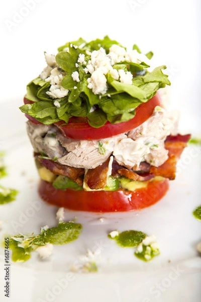 Obraz Stacked Cobb Salad