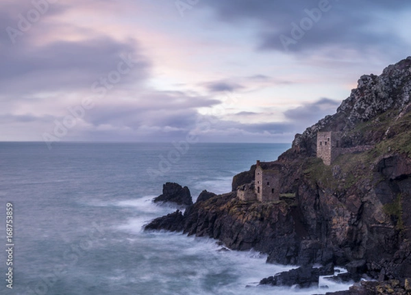 Obraz Botallack Mines in West Cornwall.