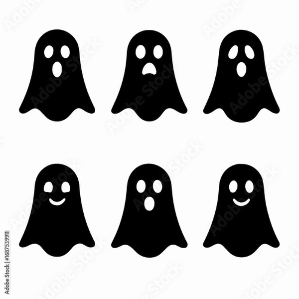 Obraz Ghosts Icon Sheet