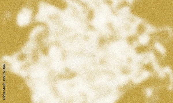 Fototapeta Abstract golden swirls and twists create a luxurious textured background with light center and detailed patterns