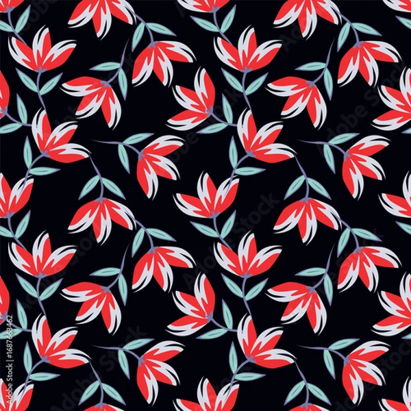 Obraz seamless pattern with flowers