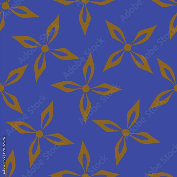 Fototapeta seamless pattern with leaves