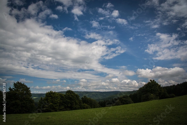 Obraz Blauer Himmel überm Land