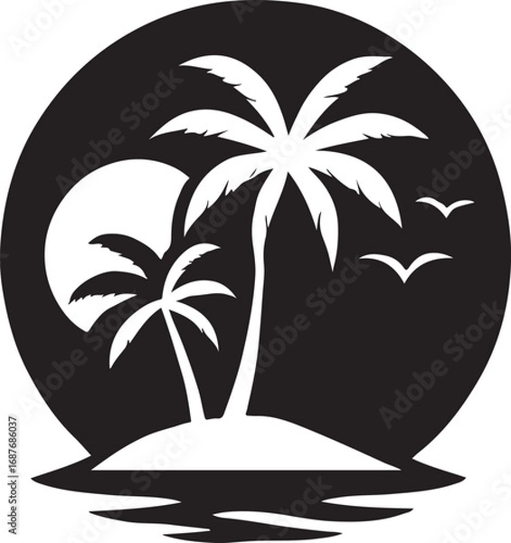 Fototapeta Abstract geometric design with bold color accents