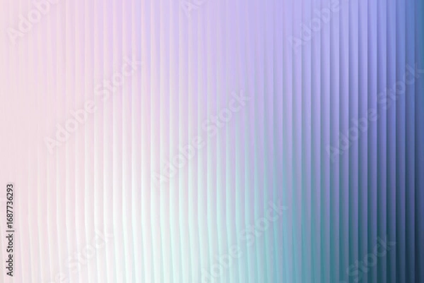 Fototapeta Soft pastel abstract background with vertical ribbed texture, transitioning from pale pink and mint green to light blue and lavender