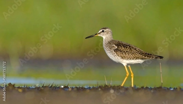 Obraz Bird on water's edge