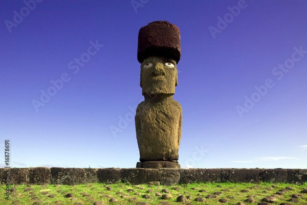Obraz Easter island - Ahu Tahai