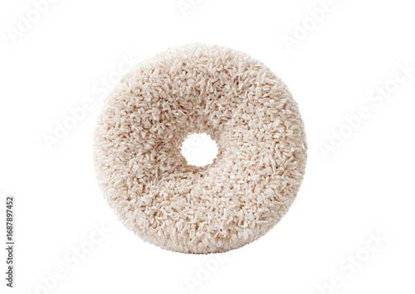 Obraz Beige polishing pad, circular, textured